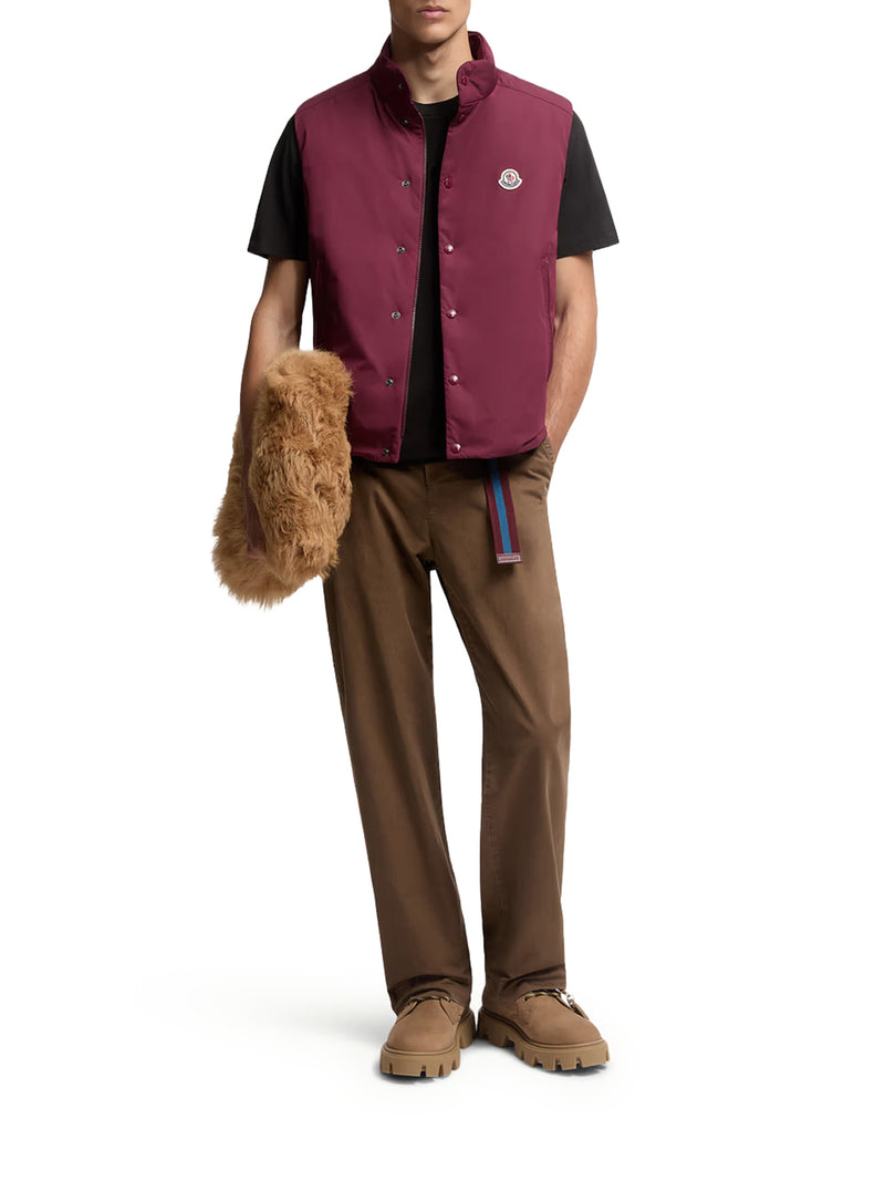 COTTON FLOCKED LOGO T-SHIRT