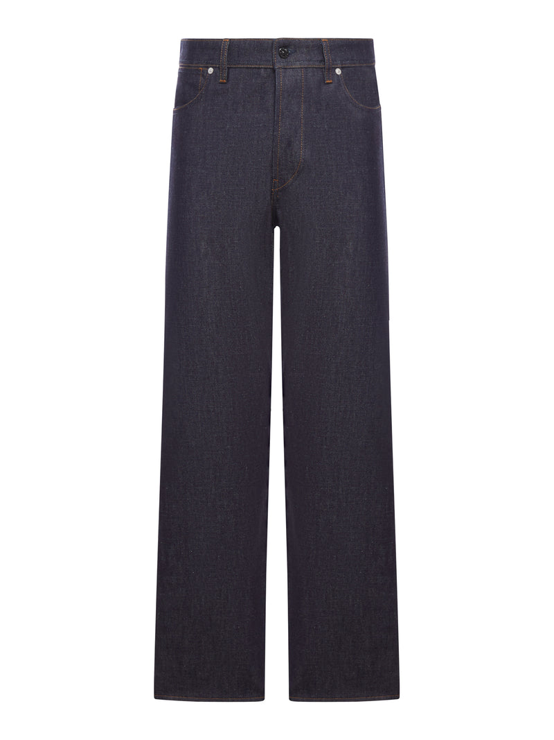 JEANS INDIGO DENIM-RAW