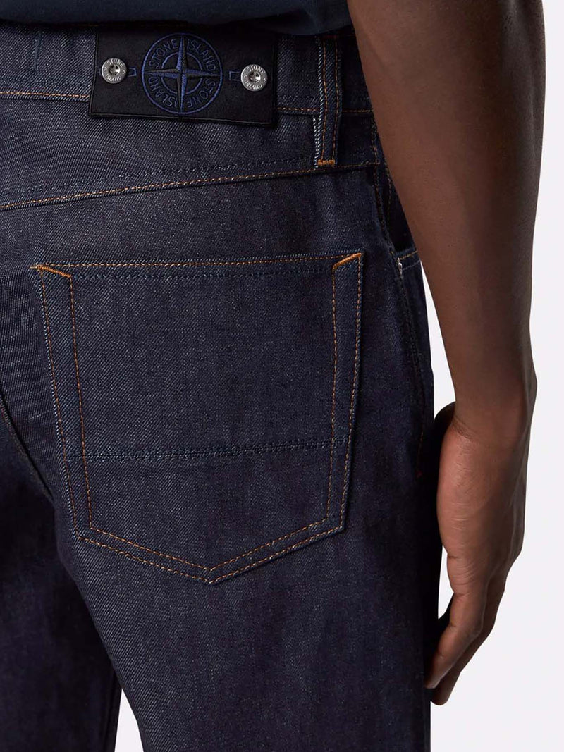 JEANS INDIGO DENIM-RAW
