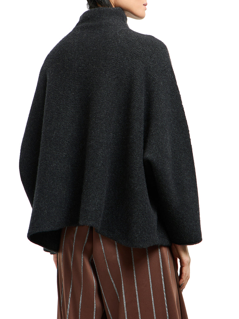 CASHMERE HIGH NECK SWEATER