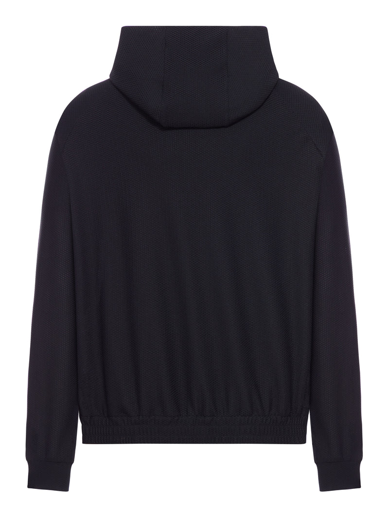 BLOUSON WITH ZIP AND HOOD