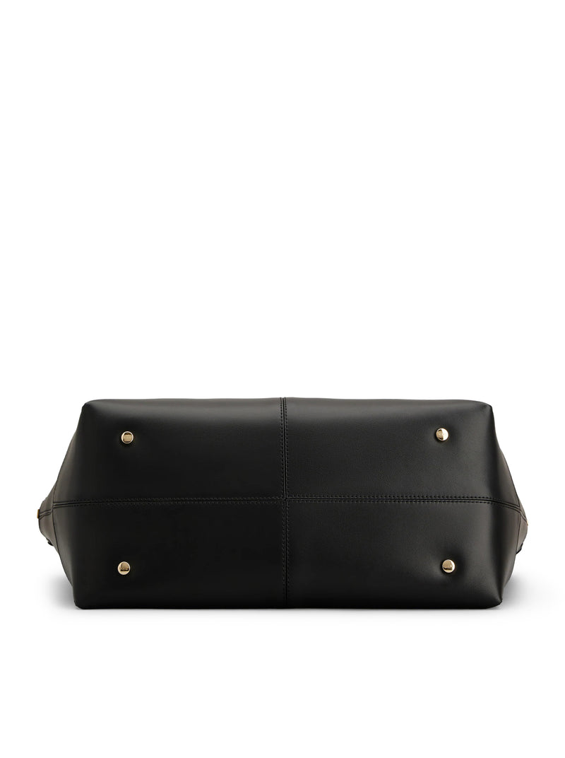 MEDIUM-SMALL LEATHER FOLIO BAG
