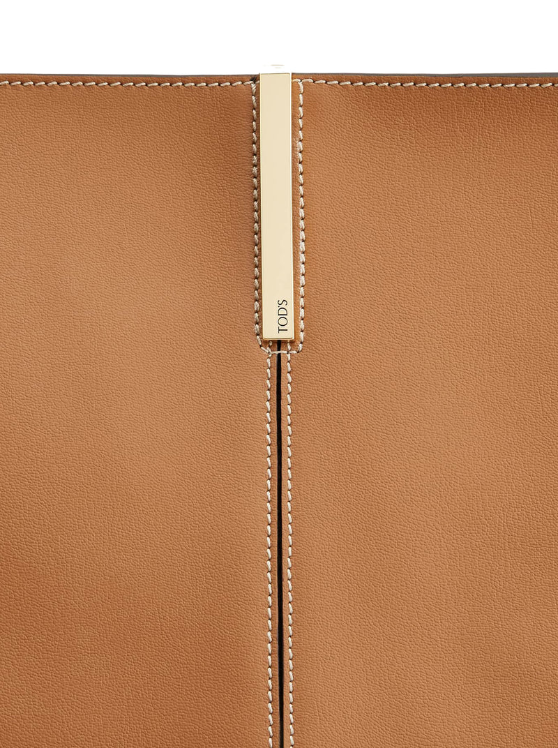 MEDIUM LEATHER SHOPPING BAG