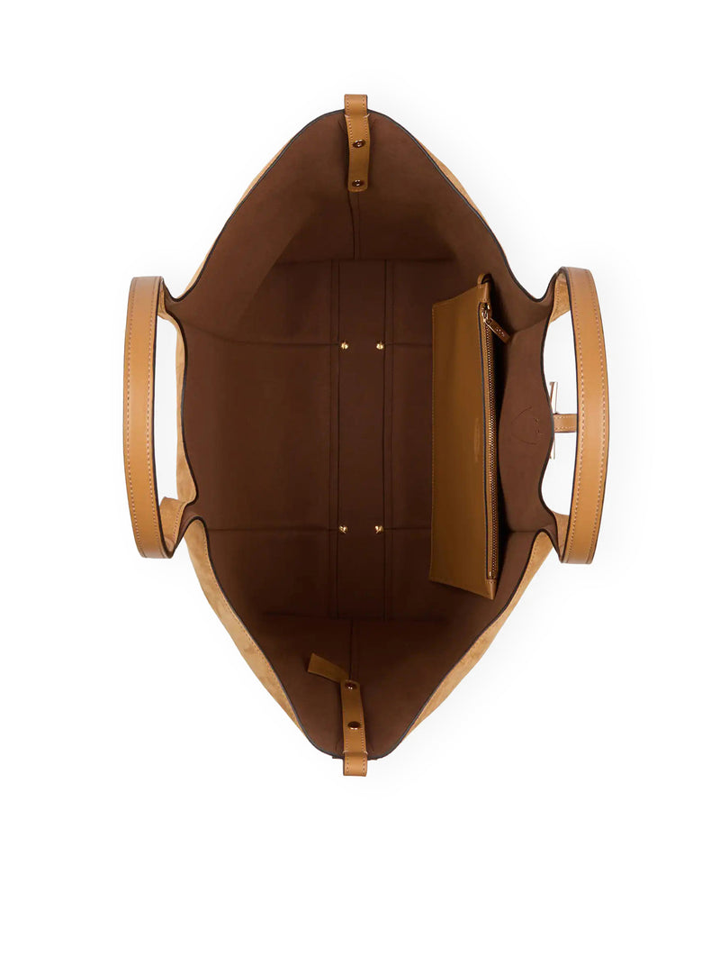 TIMELESS MEDIUM SUEDE SHOPPING BAG