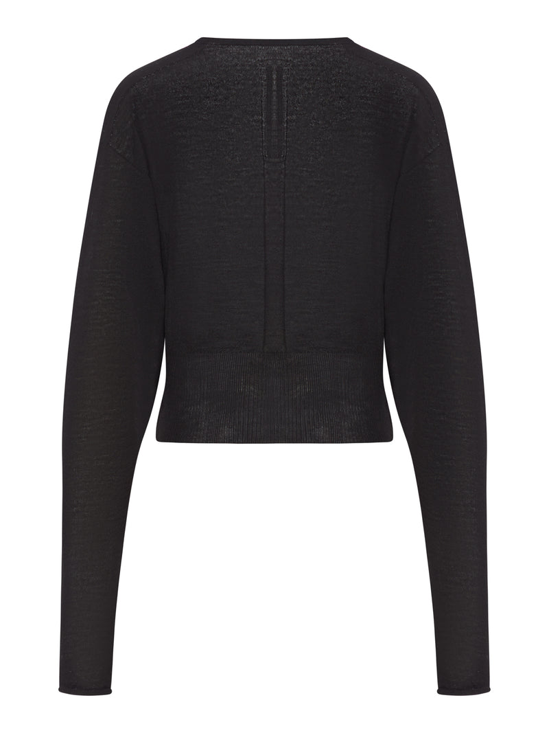 CROPPED WOOL SWEATER