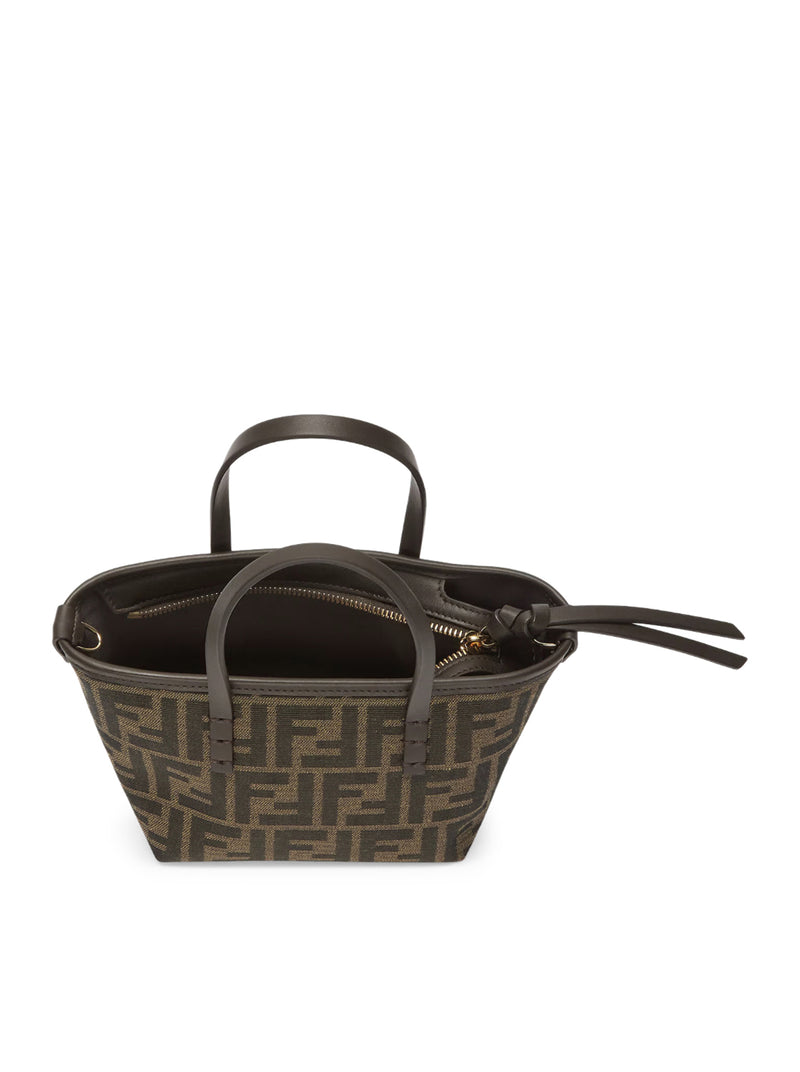 ROLL MINI IN JAQUARD FF BROWN