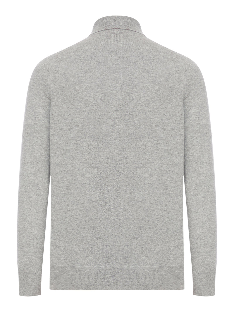 CASHMERE POLO STYLE SWEATER