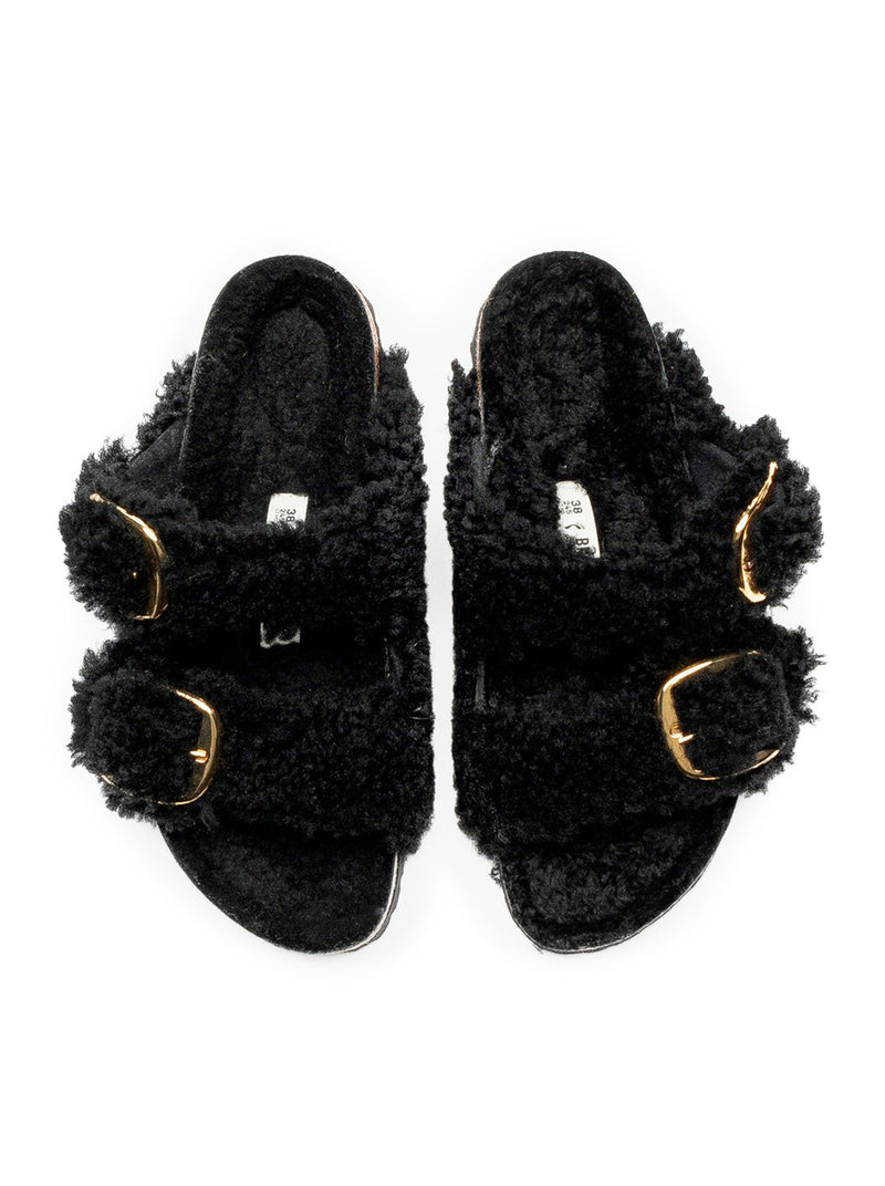 ARIZONA BIG BUCKLE TEDDY SANDALS