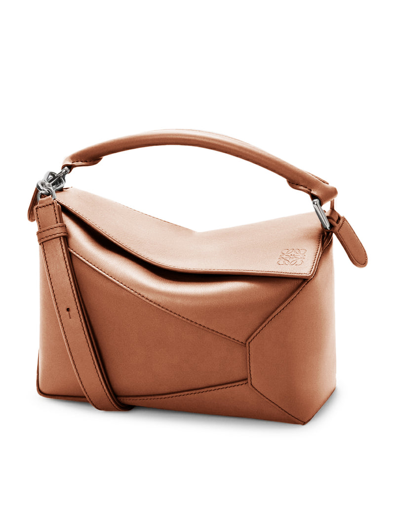 SMALL PUZZLE EDGE BAG IN CLASSIC CALFSKIN LEATHER