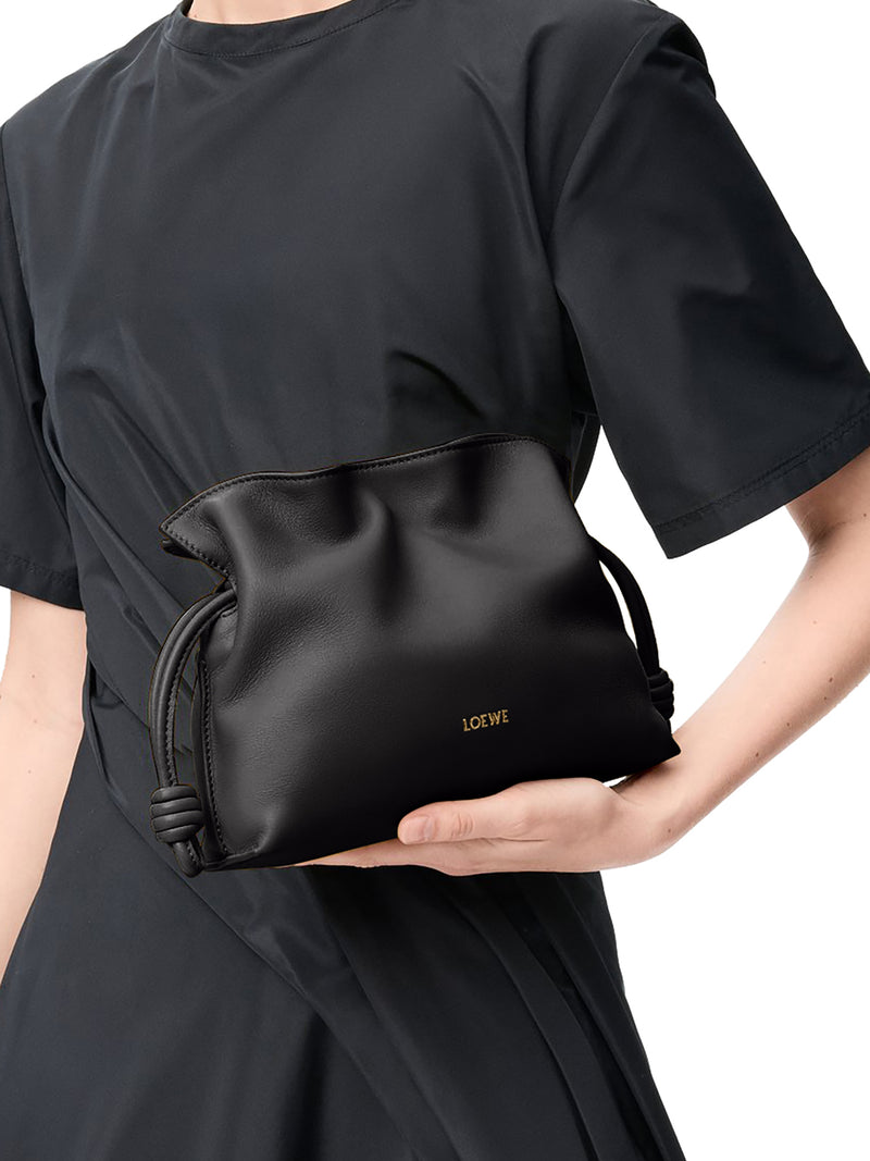 FLAMENCO CLUTCH MINI BAG IN CALFSKIN NAPPA