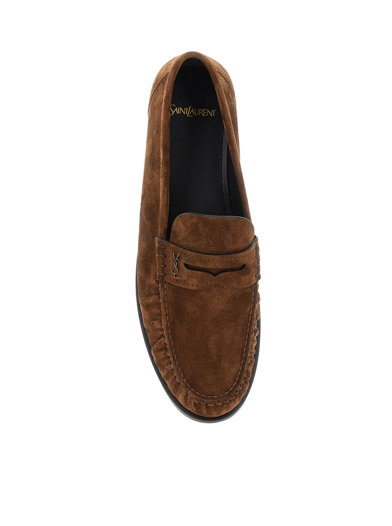 LAURENT SUEDE LOAFERS
