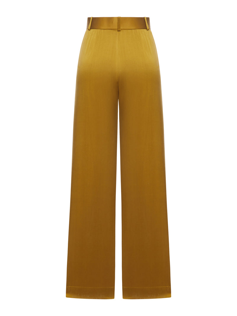 SILK TUCK PANT