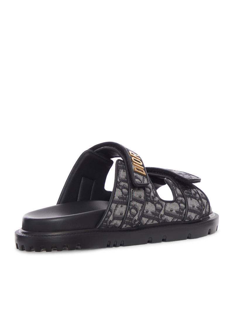 DIOR JACQUARD SANDAL