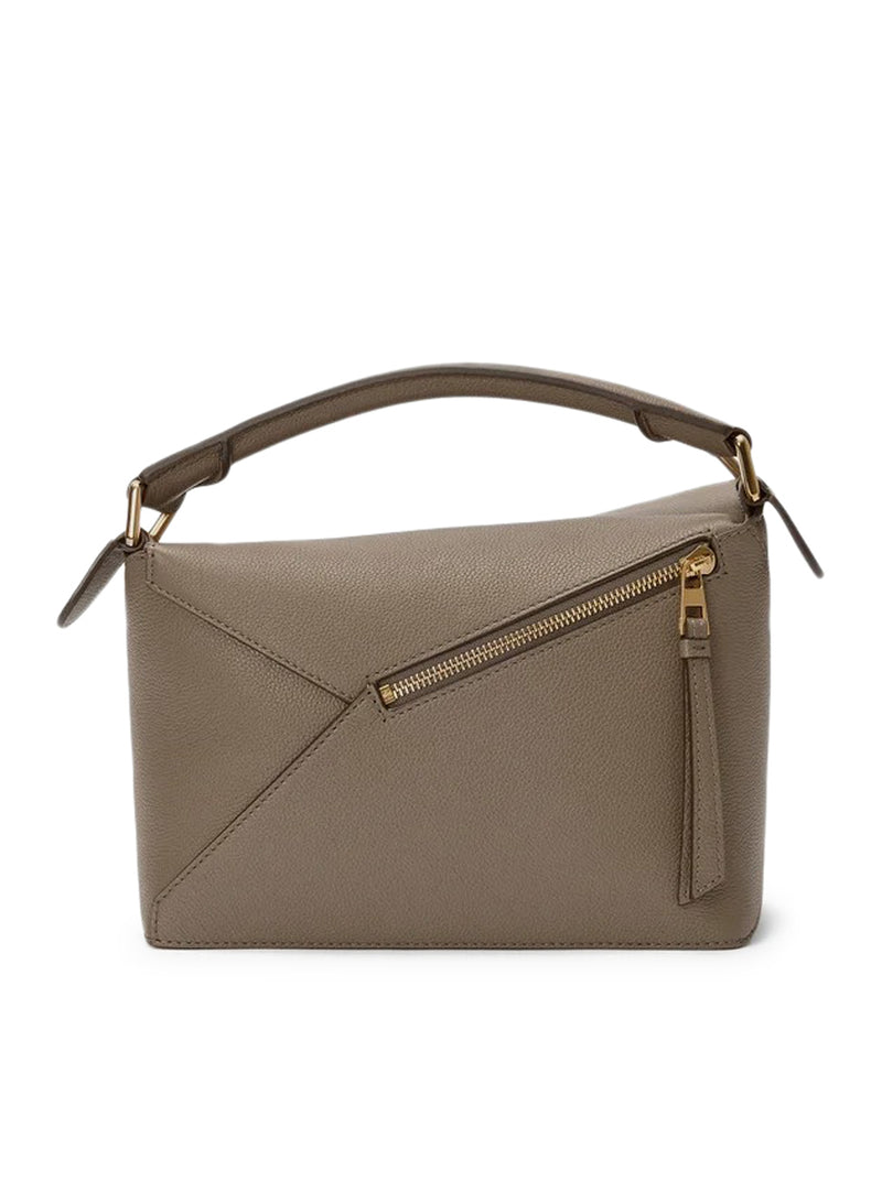 SMALL PUZZLE EDGE BAG IN GRAINED CALFSKIN