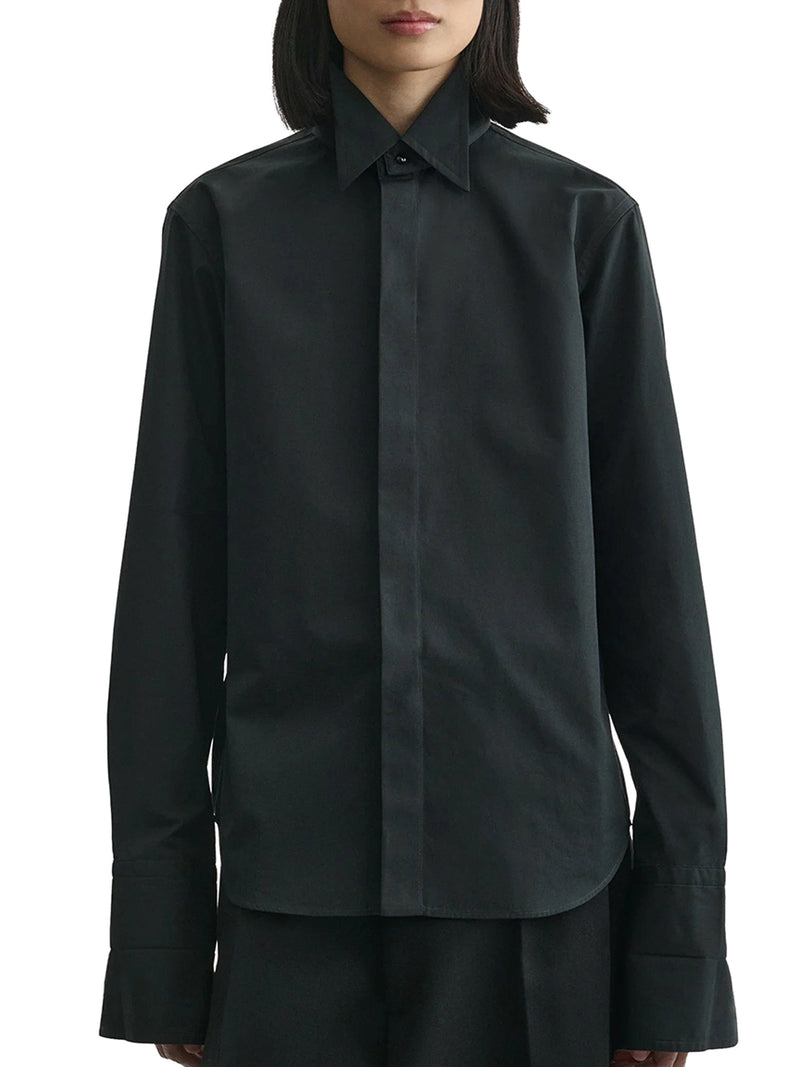 COTTON TUXEDO SHIRT