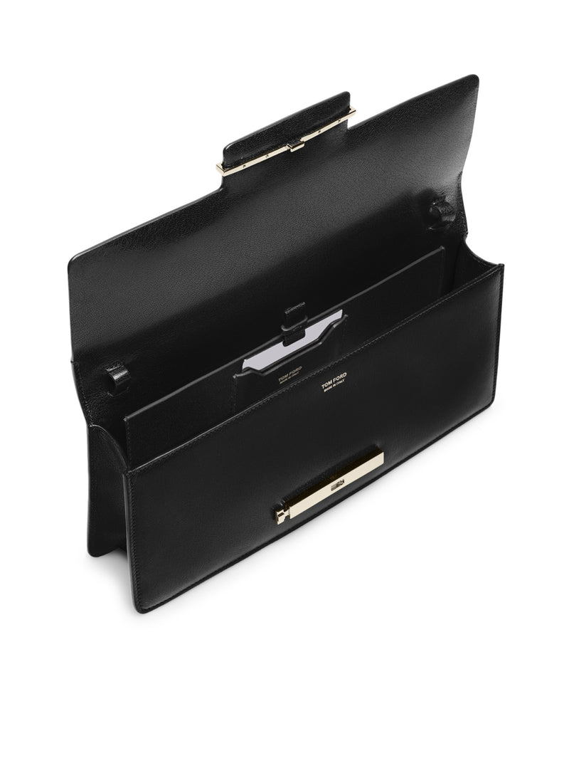 AUBE LEATHER SHOULDER BAG