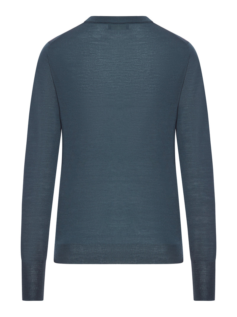 CREW NECK WOOL SWEATER