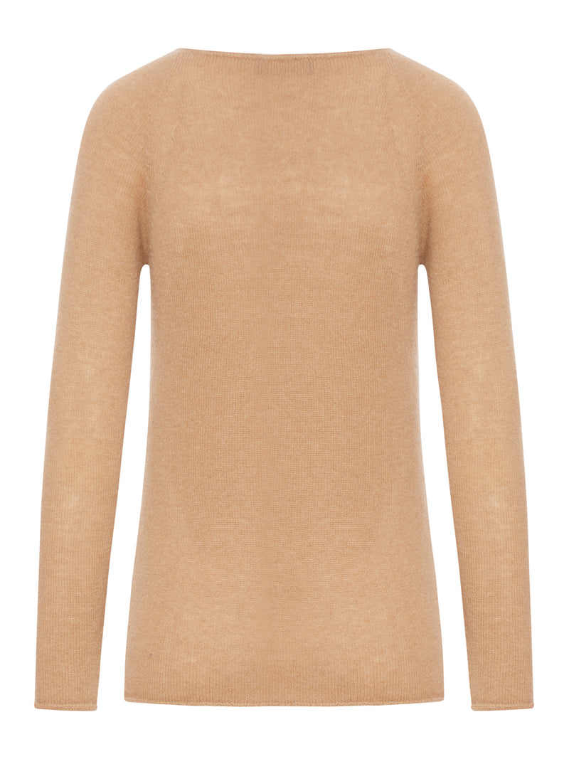 CREW NECK CASHMERE SWEATER