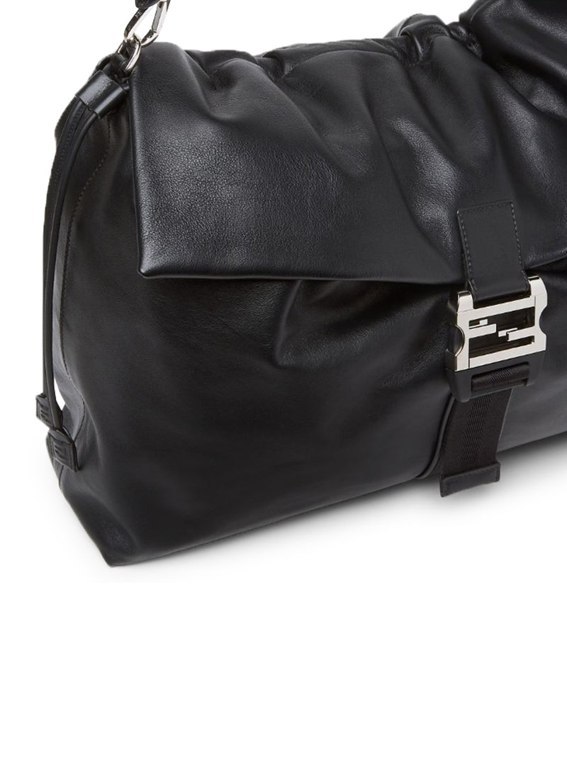 FLUX MAXI MESSENGER LEATHER BAG