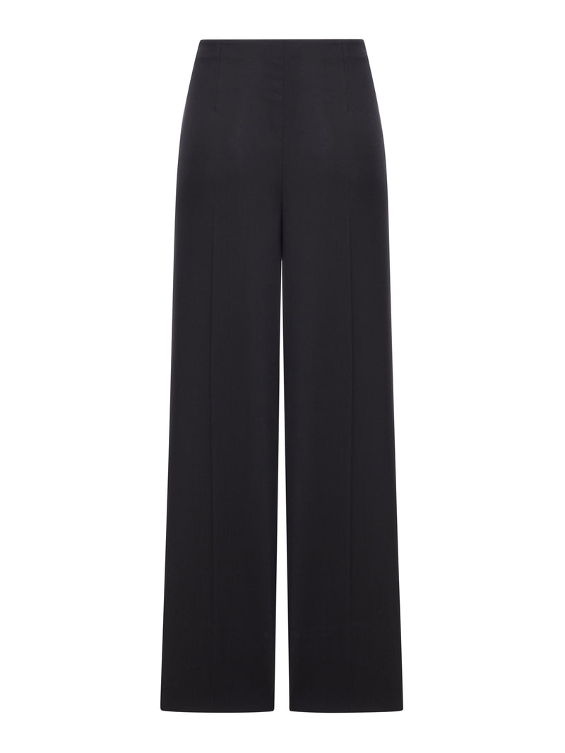 TAILORED WOOL AND MOHAIR TROUSERS