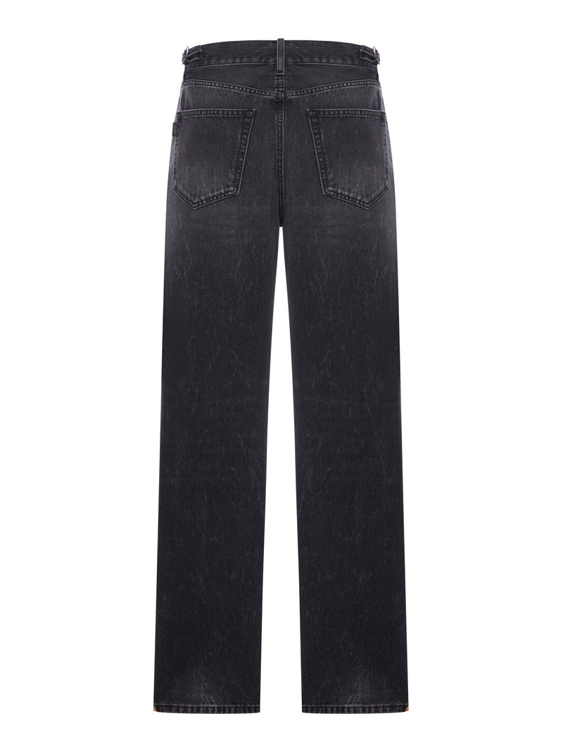 LOGAN BLACK WASH JEANS