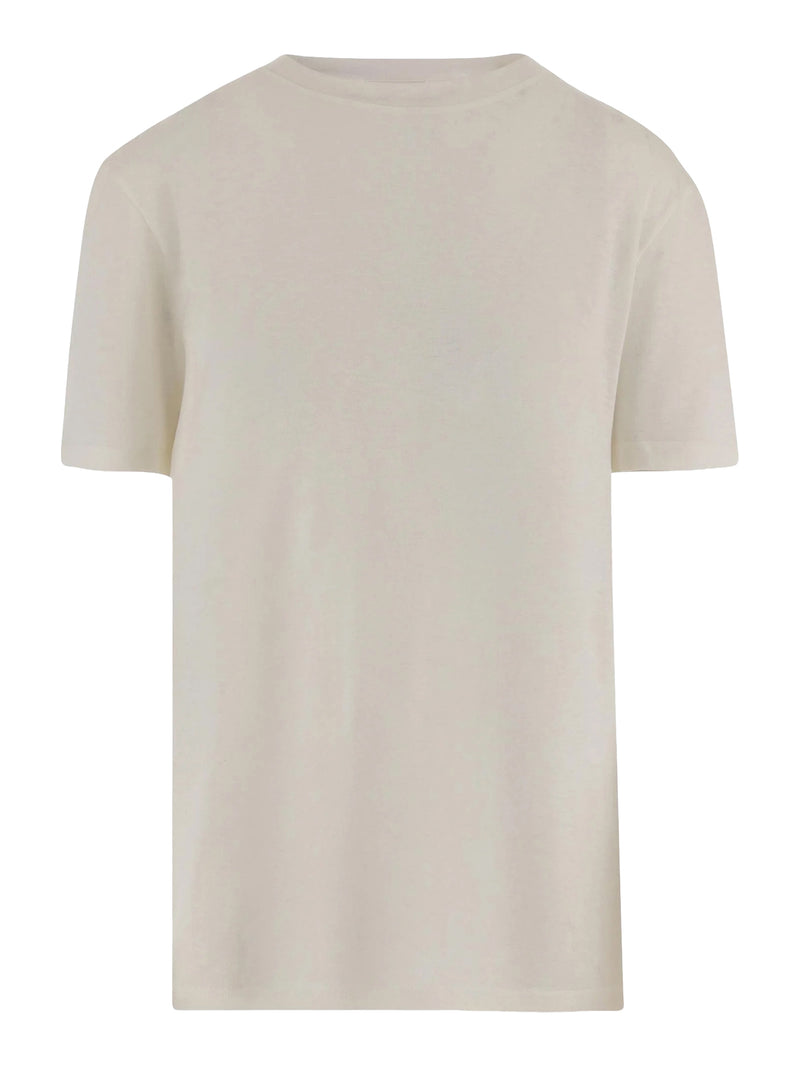 COTTON AND CASHMERE EVENING T-SHIRT