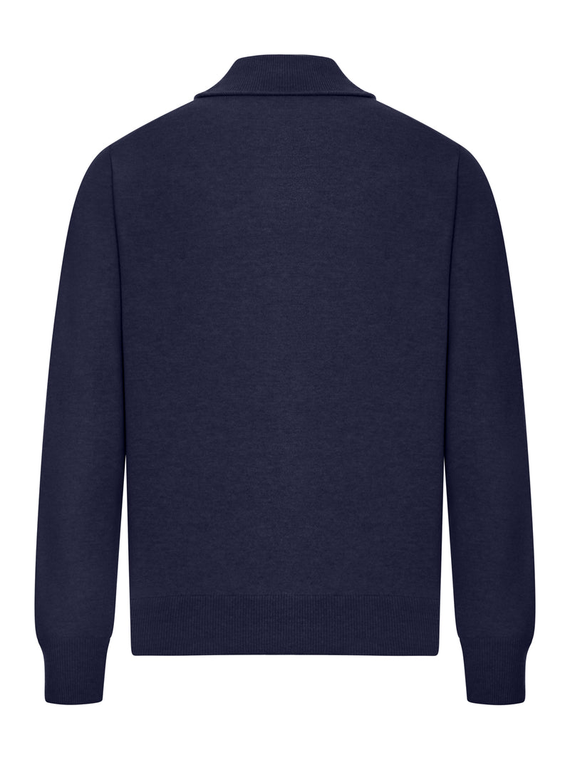 WOOL BLEND JACKET WITH ZIP