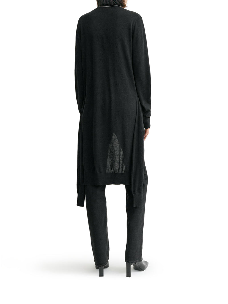 DOUBLE-SLEEVED WOOL TURTLENECK