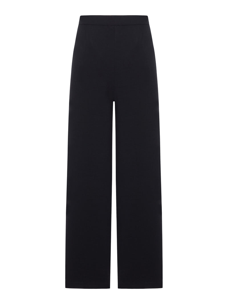 PALAZZO TROUSERS IN WOOL BLEND
