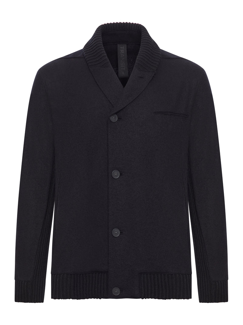 VIRGIN WOOL CLOTH JACKET