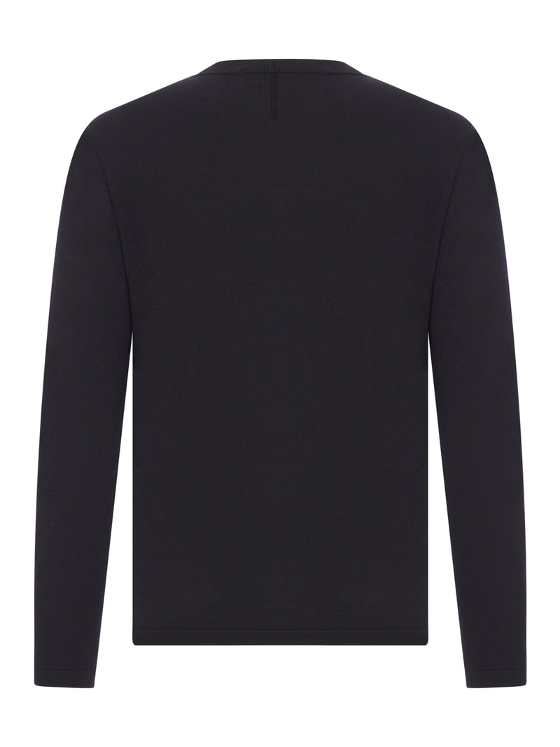CREW NECK WOOL SWEATER