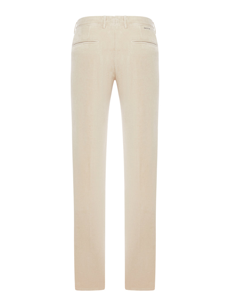 SLIM FIT CORDUROY TROUSERS