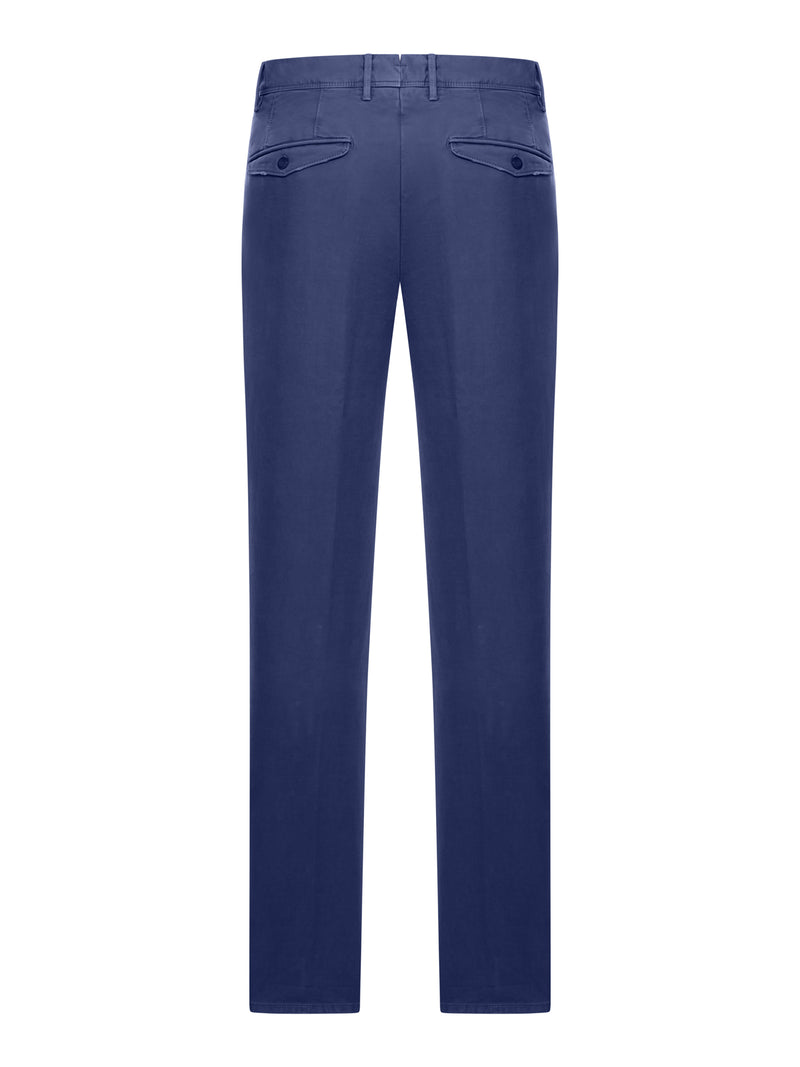 TAILORED COTTON TROUSERS