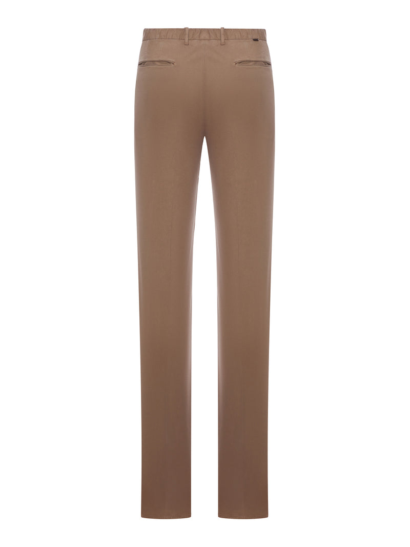 TAILORED COTTON TROUSERS