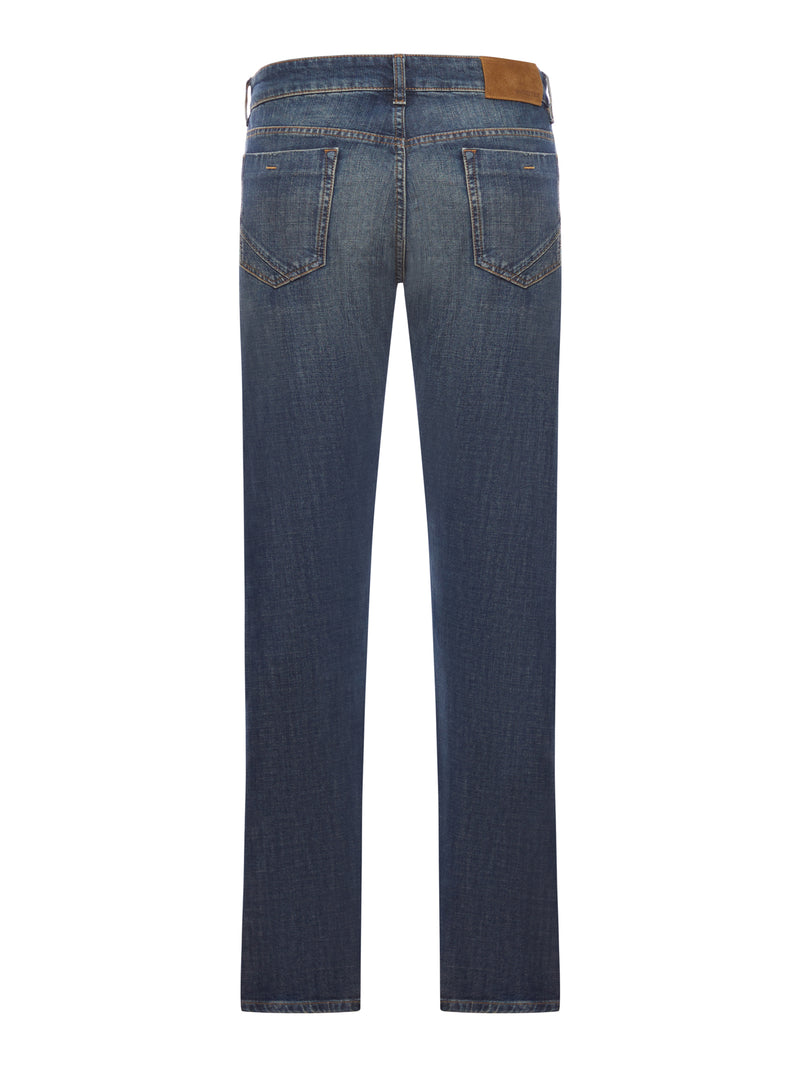 COTTON DENIM JEANS