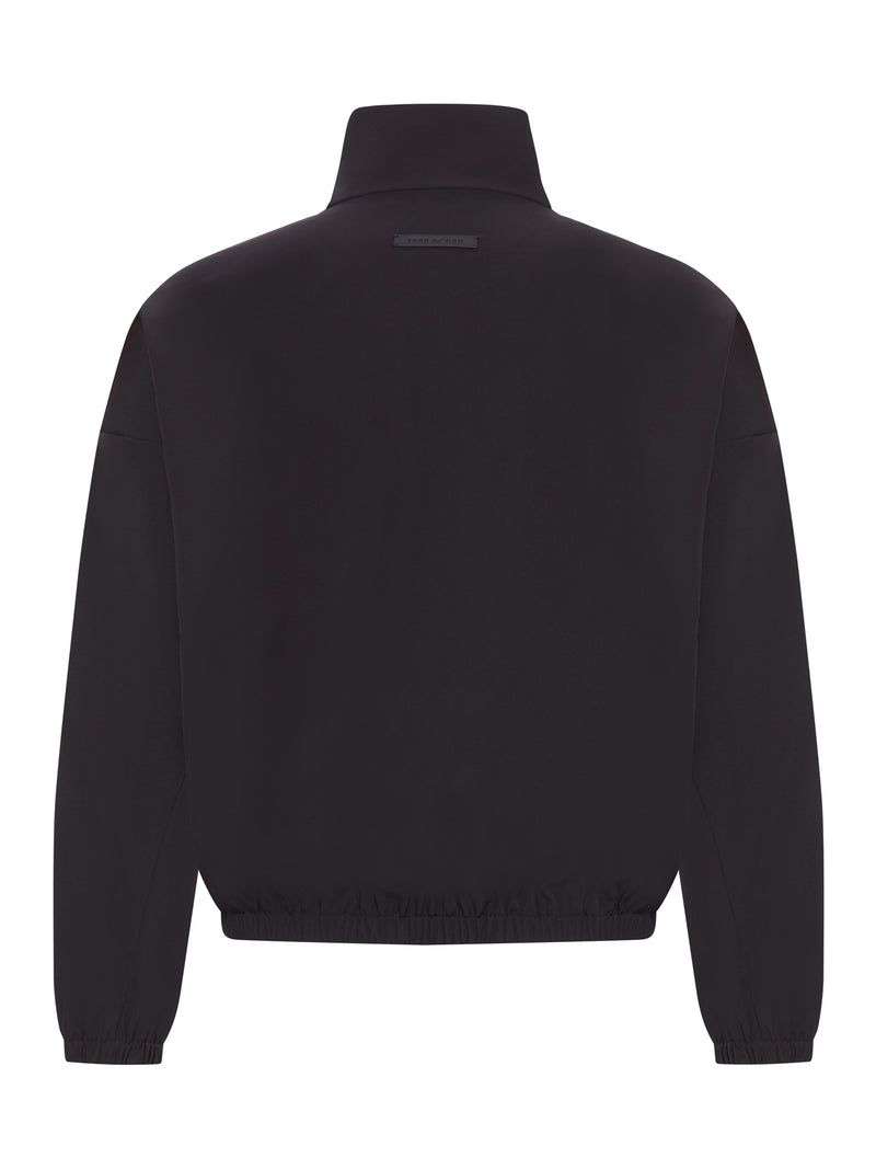 NYLON ZIP-UP SWEATSHIRT