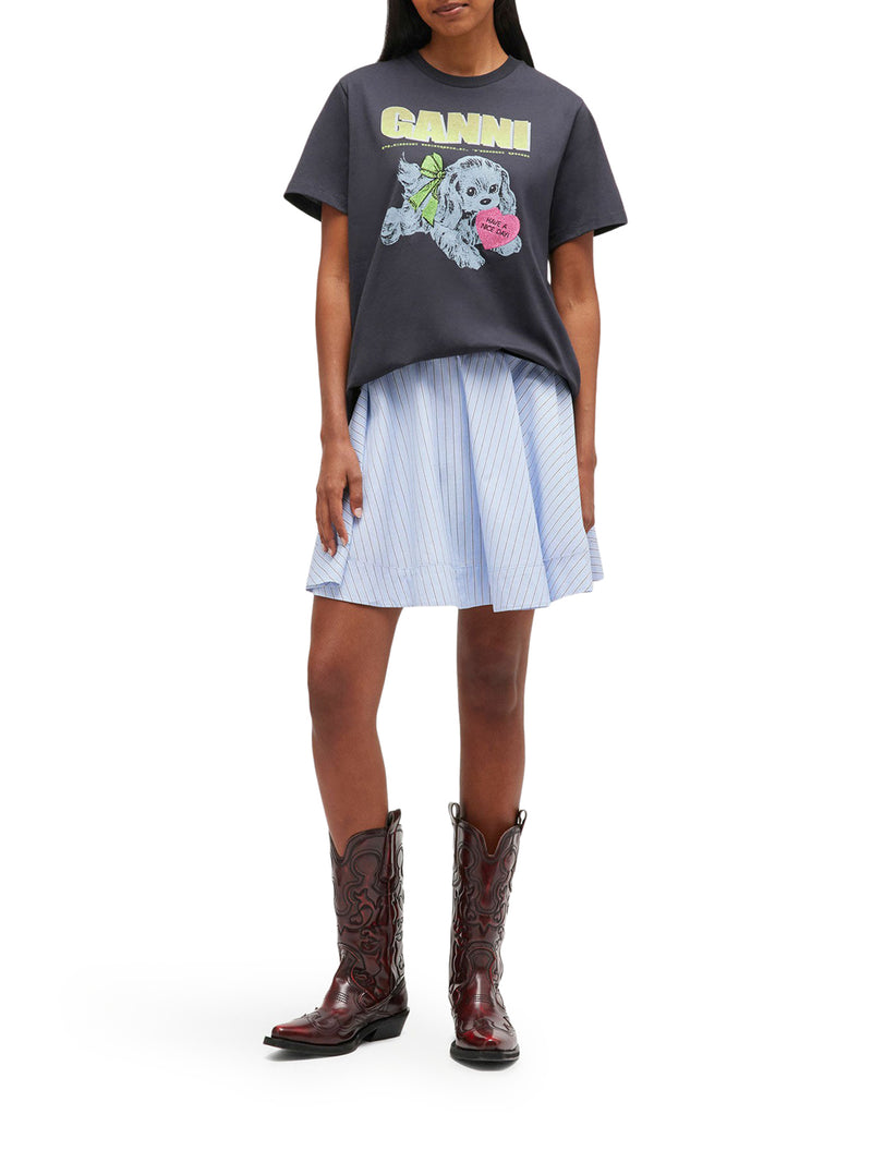 COTTON T-SHIRT WITH PRINT