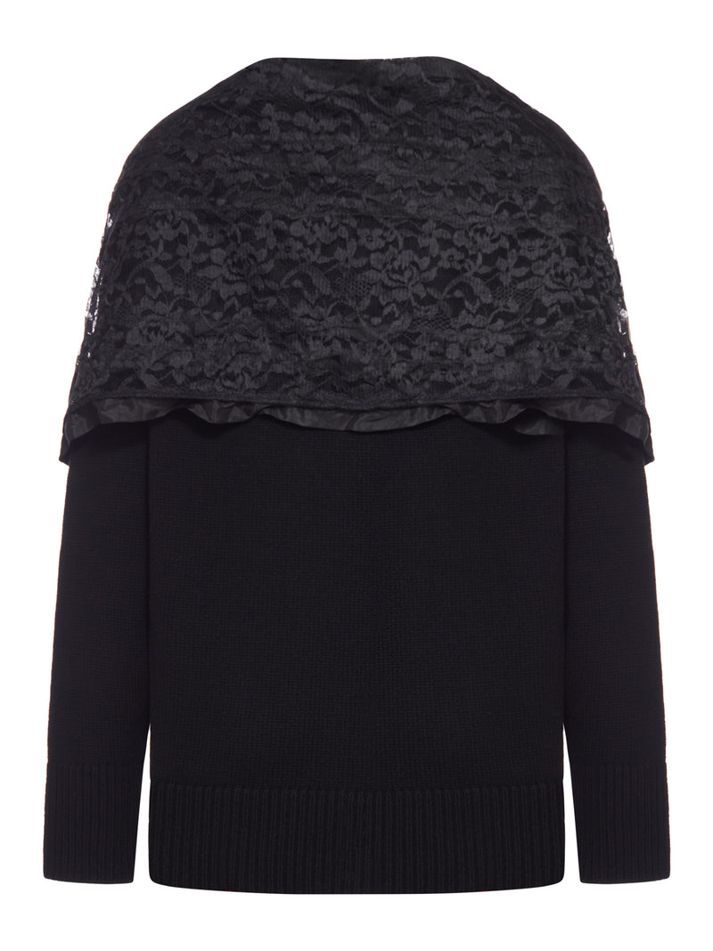 CASHMERE BLEND CARDIGAN