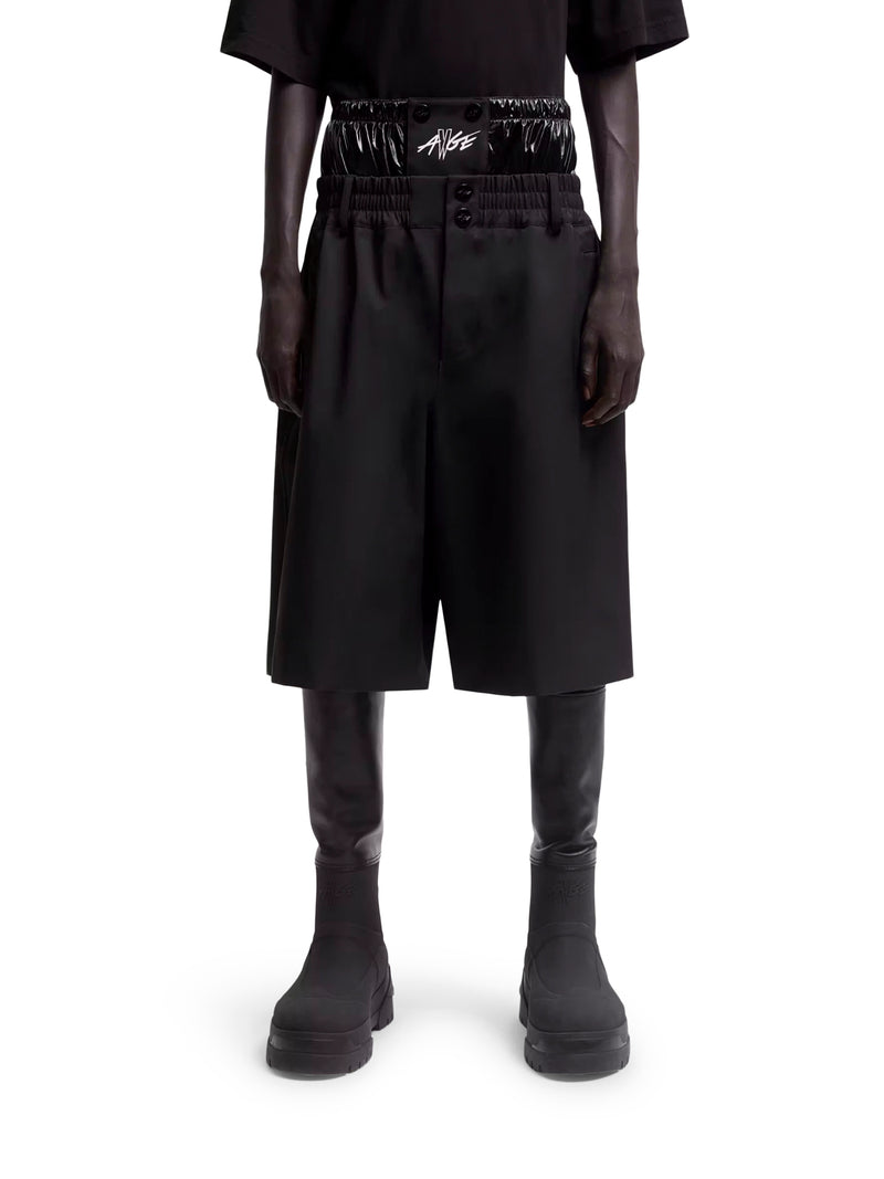 MONCLER X A$AP ROCKY LOGO PRINT SHORTS