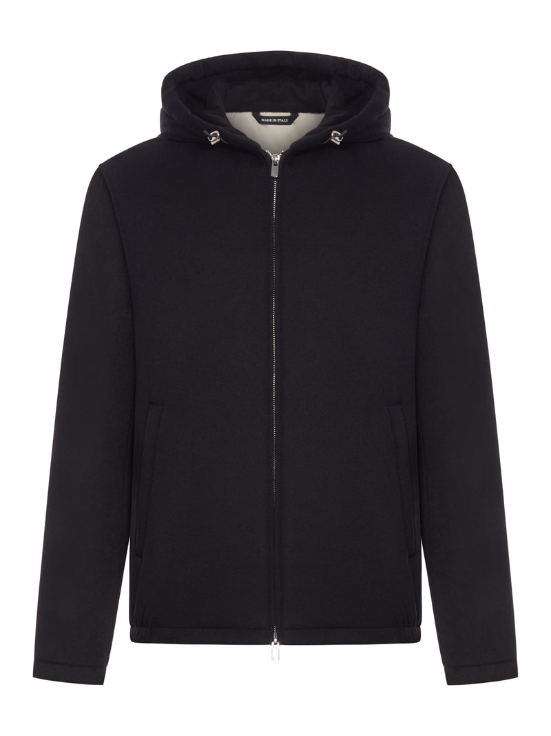 PASCAL CASHMERE HOODED JACKET