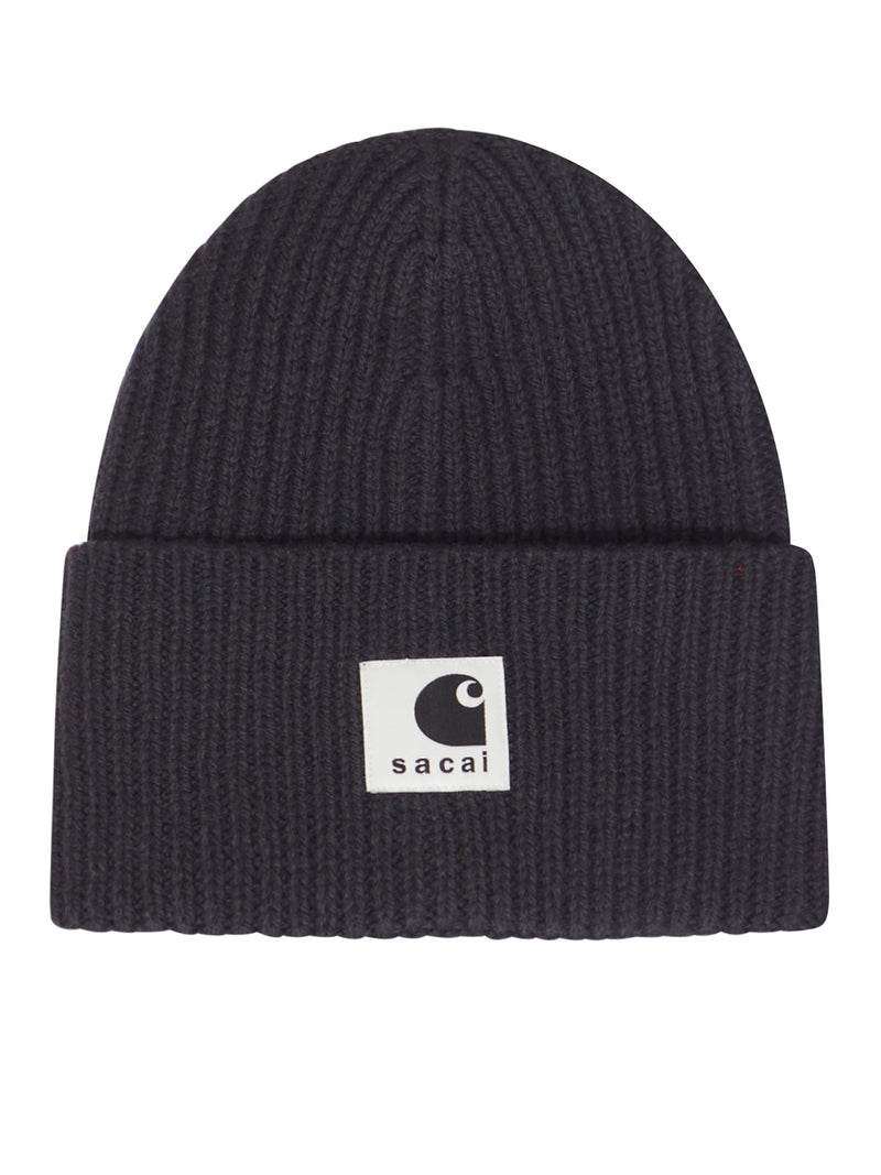 SACAI X CARHARTT WOOL KNIT HAT