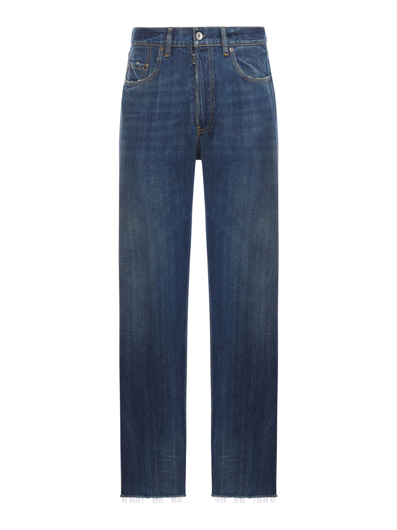 STRAIGHT LEG DENIM JEANS