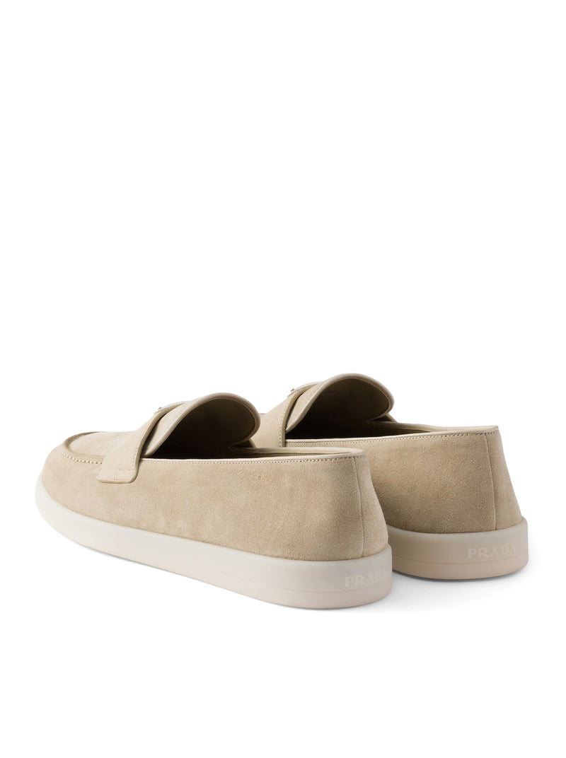 SUEDE LOAFERS