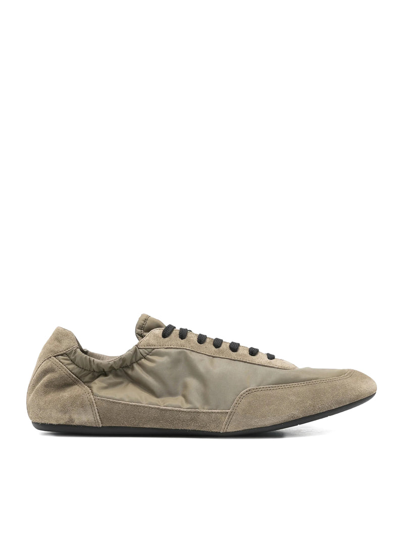 COLLAPSE SNEAKERS IN RE-NYLON AND SUEDE