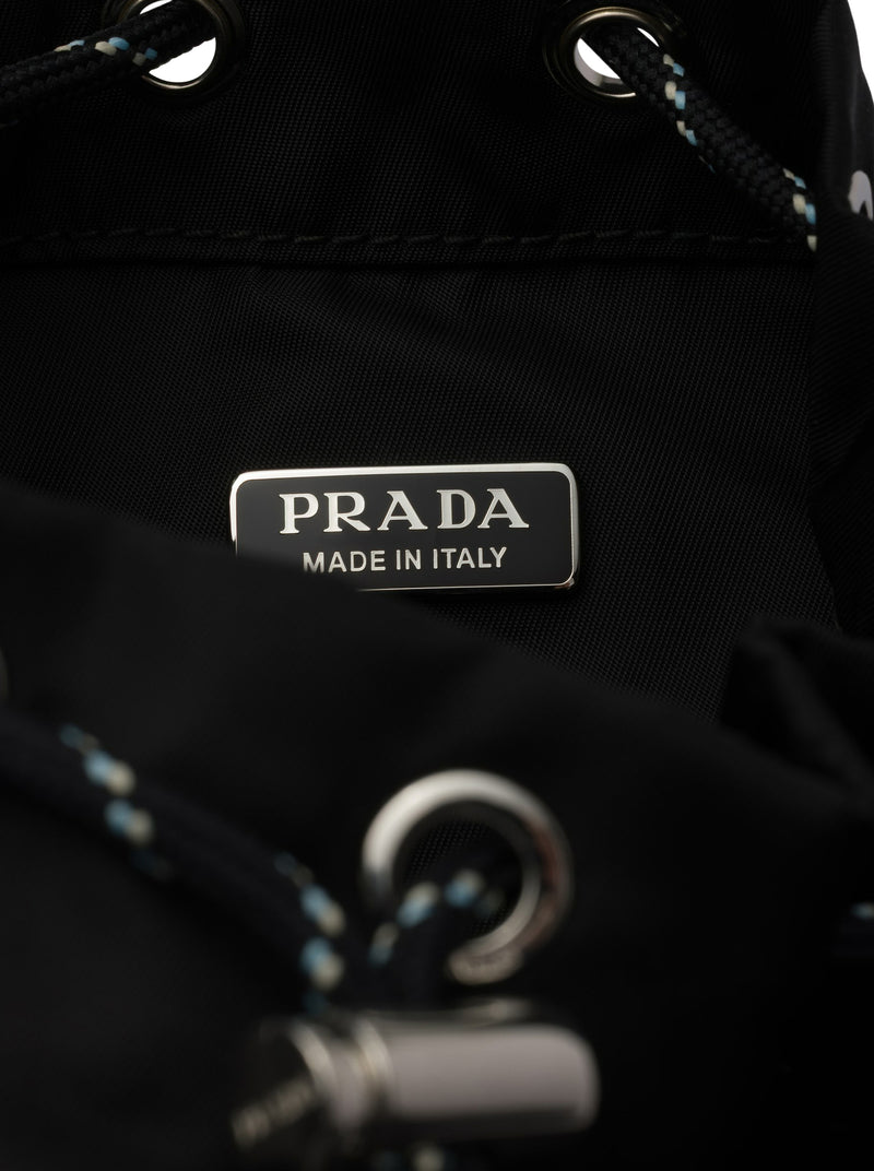 SPEEDROCK POUCH IN RE-NYLON AND LEATHER