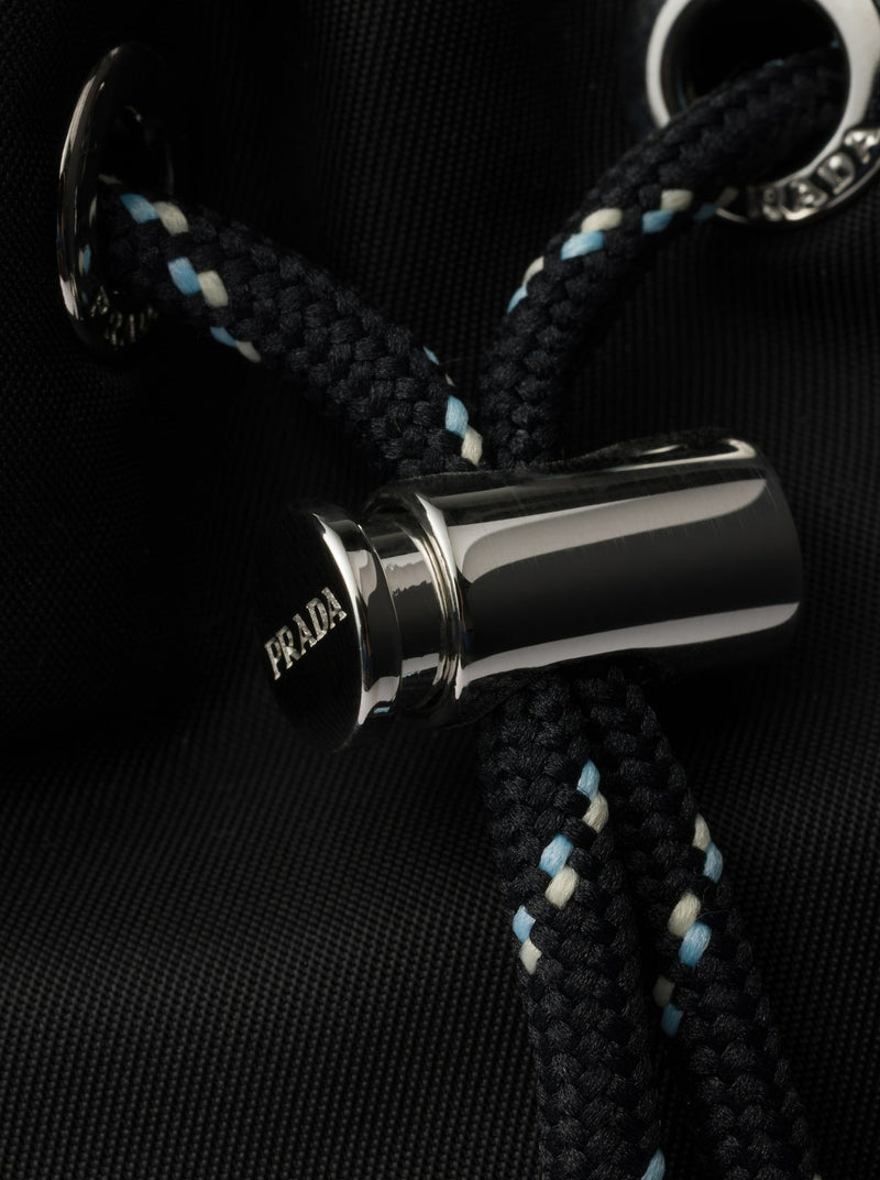 SPEEDROCK POUCH IN RE-NYLON AND LEATHER