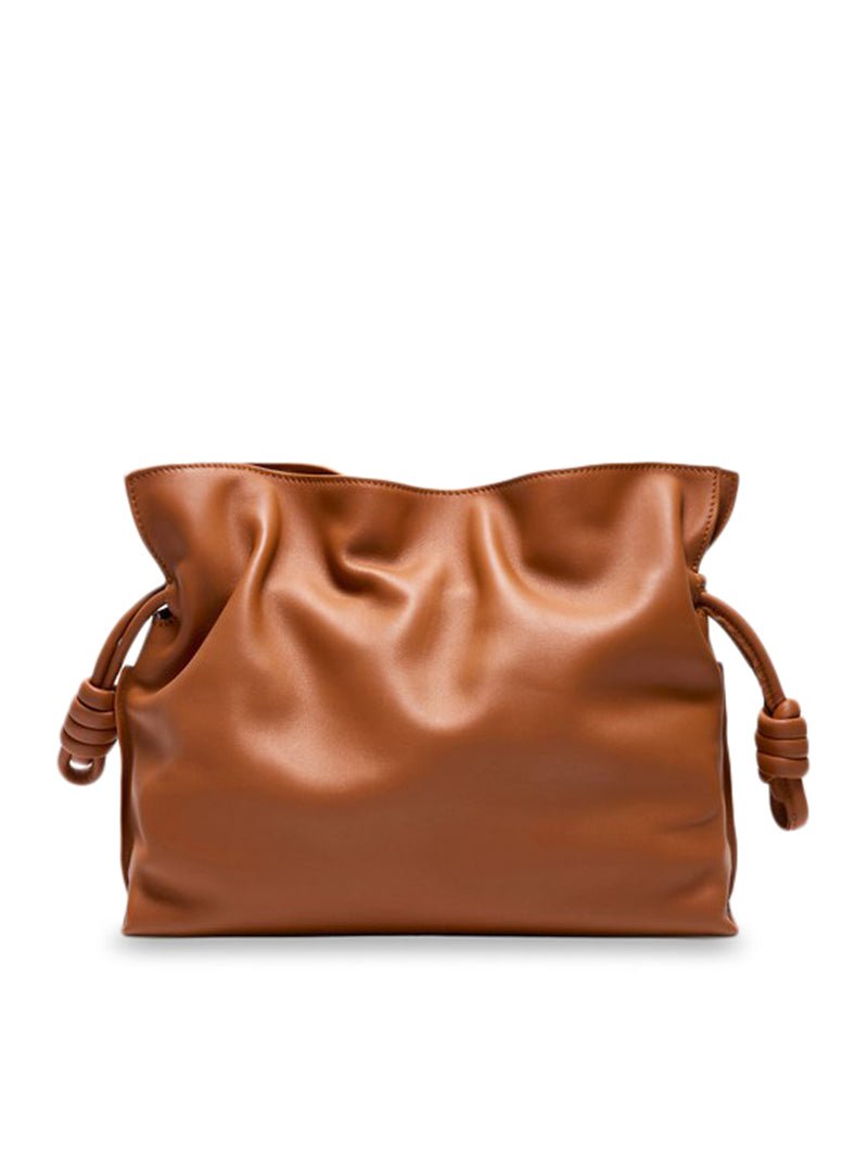 MEDIUM FLAMENCO CLUTCH BAG IN CALFSKIN NAPPA