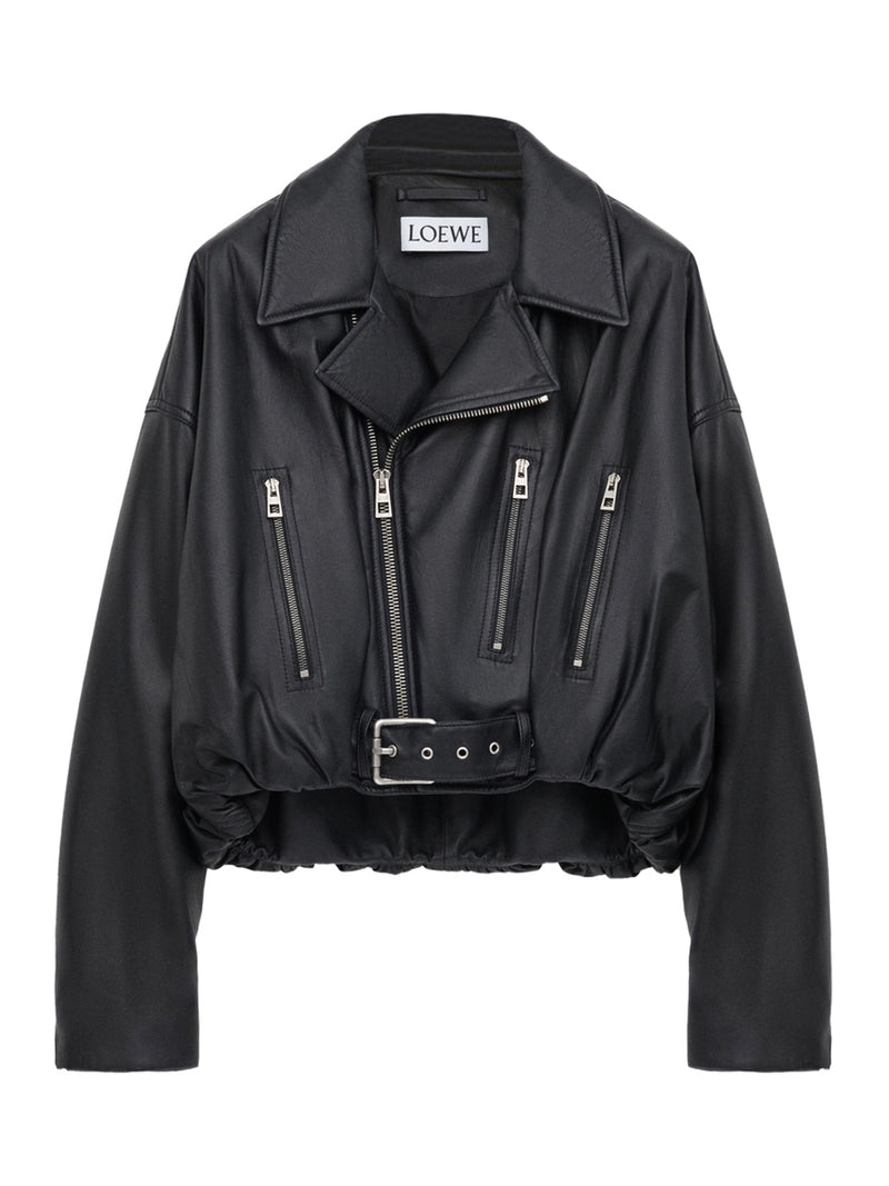 LAMBSKIN BIKER JACKET