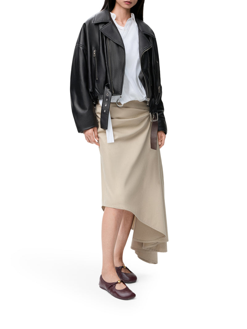 LAMBSKIN BIKER JACKET