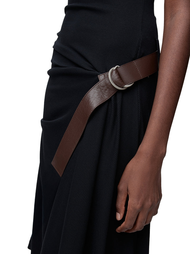 STRETCH COTTON TANK TOP DRESS